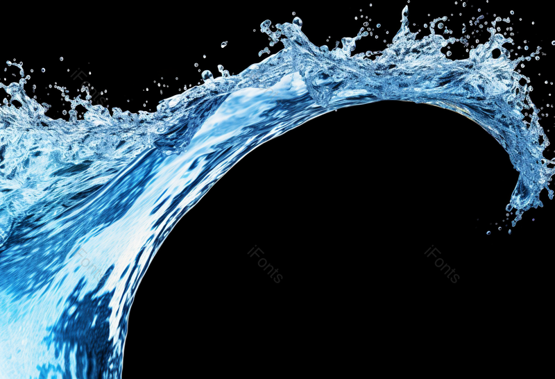 透明水滴水浪纯净水蓝色水花,高清,摄影图,摄影图片,图片大全,摄影图免费下载